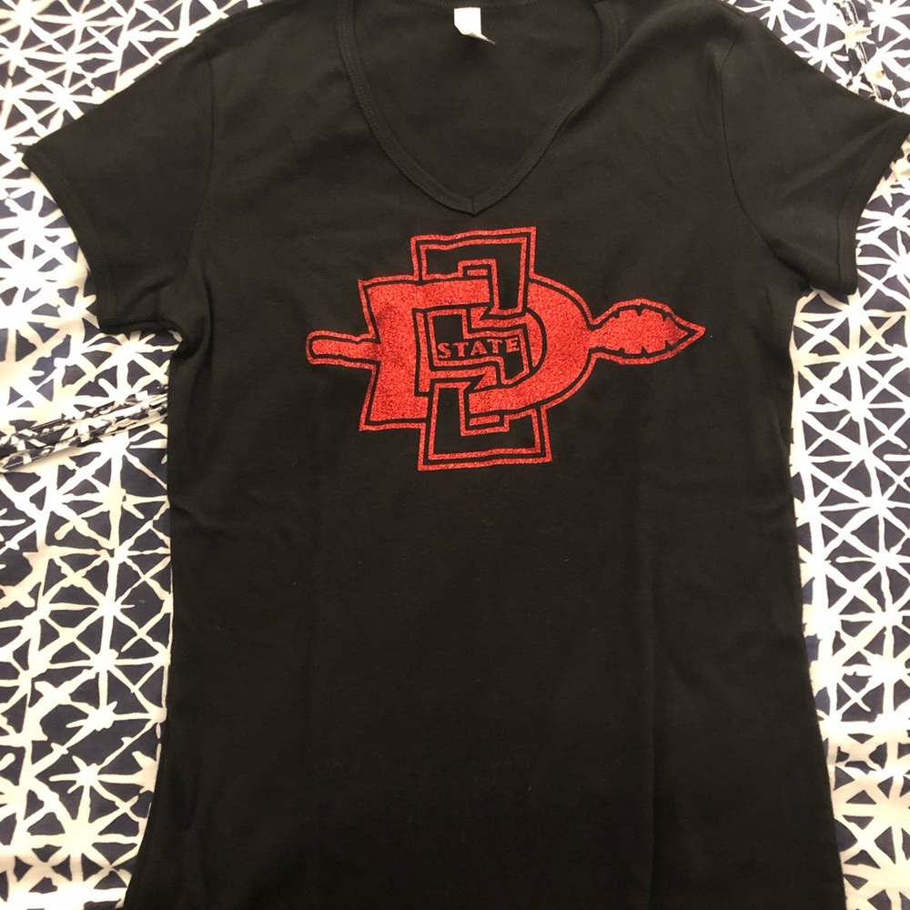 San Diego State Sparkle shirt